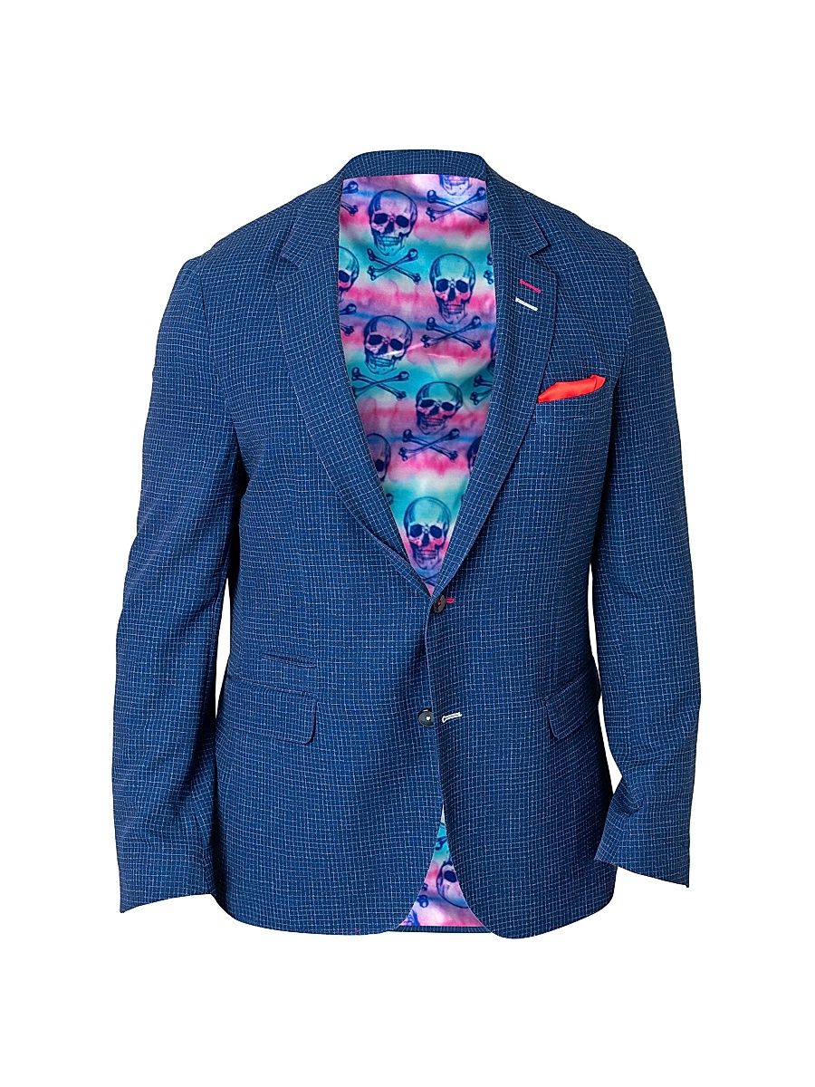 Men's Blazer - Blue - Size XS