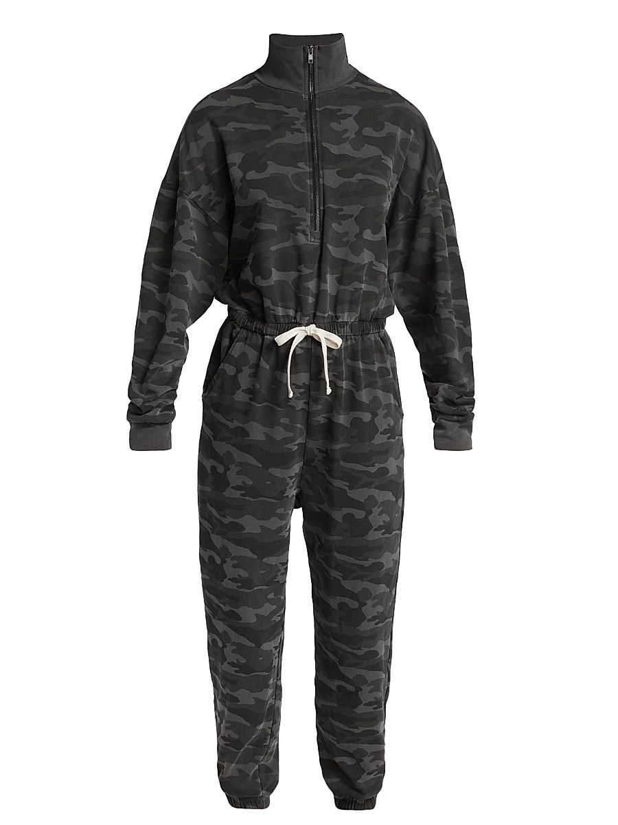 Women's Washed Peace Sign Sweatpants - Shadow Onyx - Size Medium