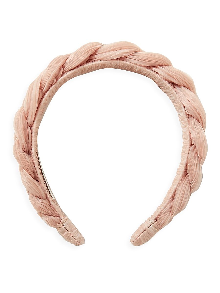 Women's Lilac Braided Headband - Pink
