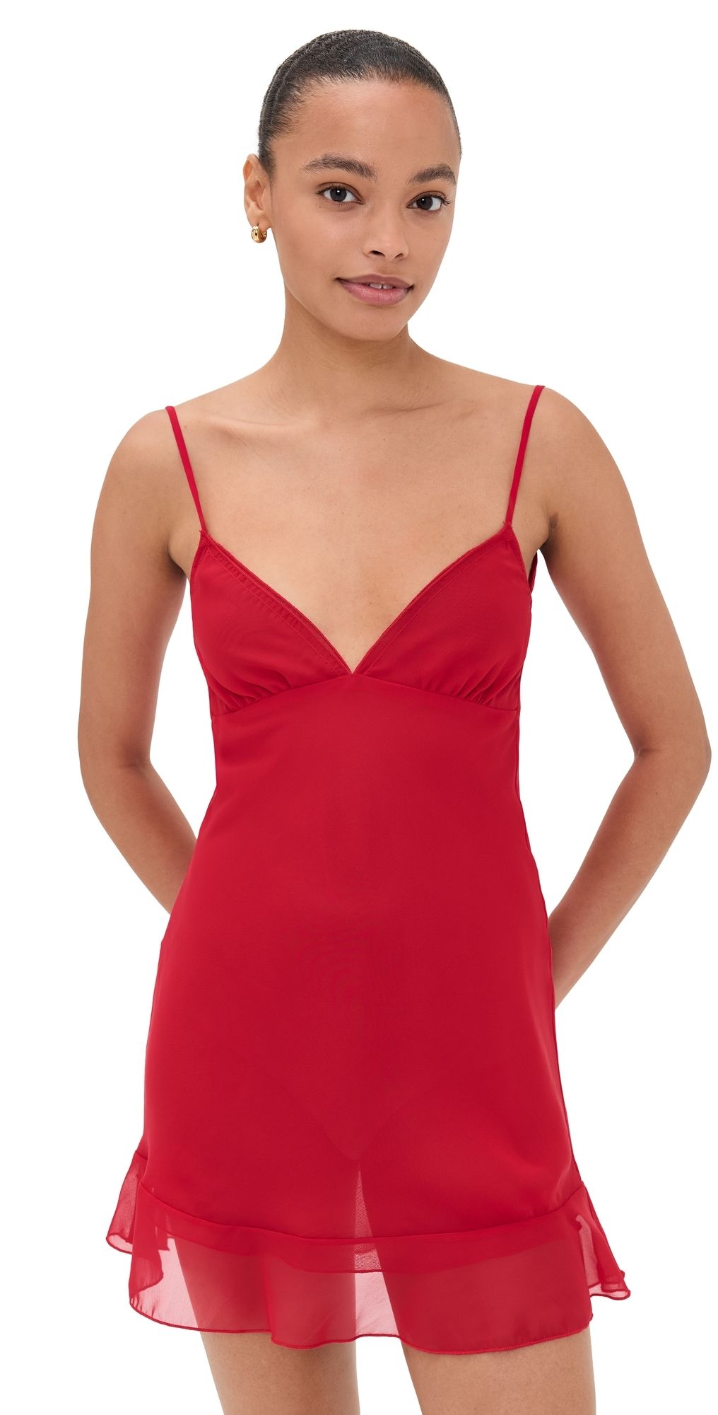 Bella Venice The Butterfly Dress Red M