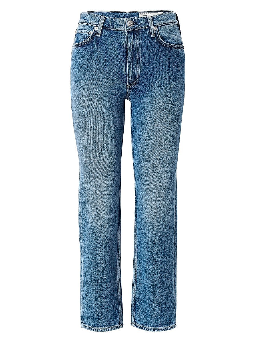 Women's Harlow Ankle Straight-Leg Jeans - Accord - Size 32