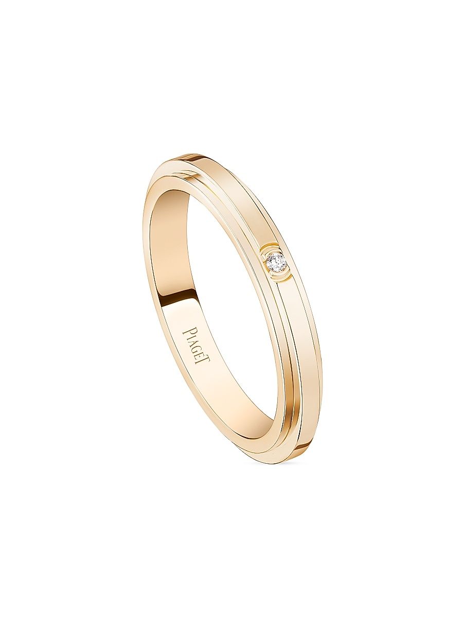 Women's Possession 18K Rose Gold & 0.01 TCW Diamond Wedding Band - Rose Gold - Size 5.75