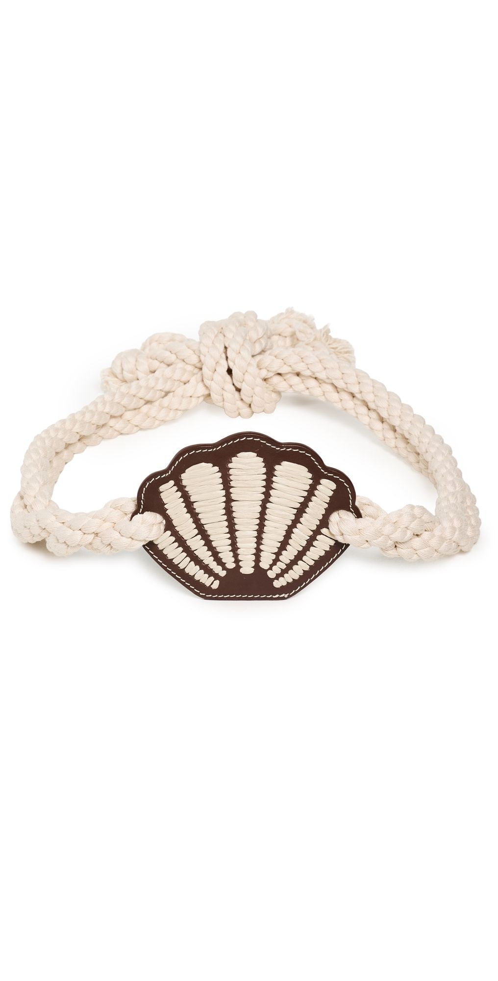 Johanna Ortiz Movimiento Martimo Belt Ecru/Chocolate L