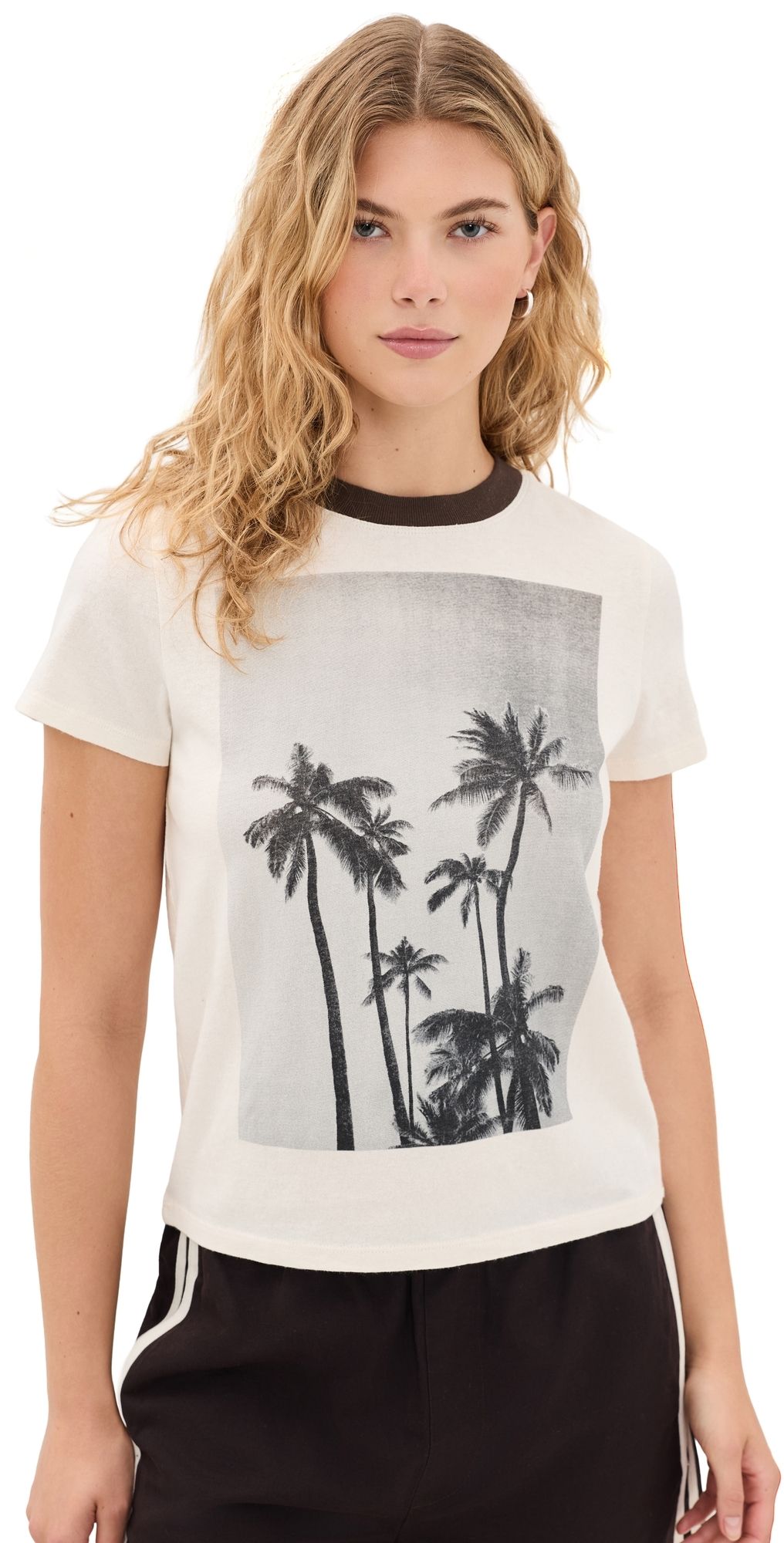 Madewell Relaxed Tee Palm Tree Graphic M