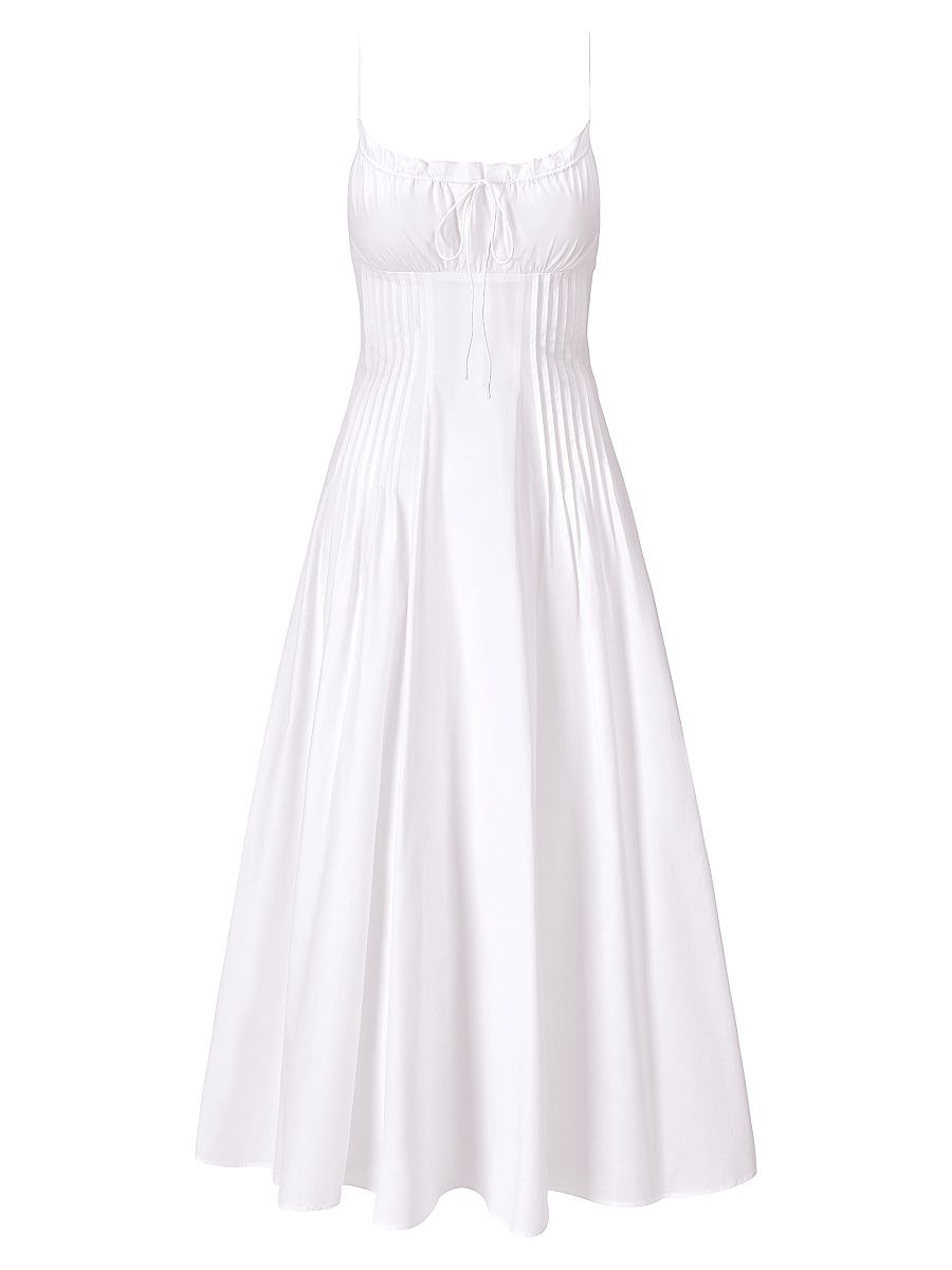Women's Margi Cotton Maxi Dress - White - Size 14