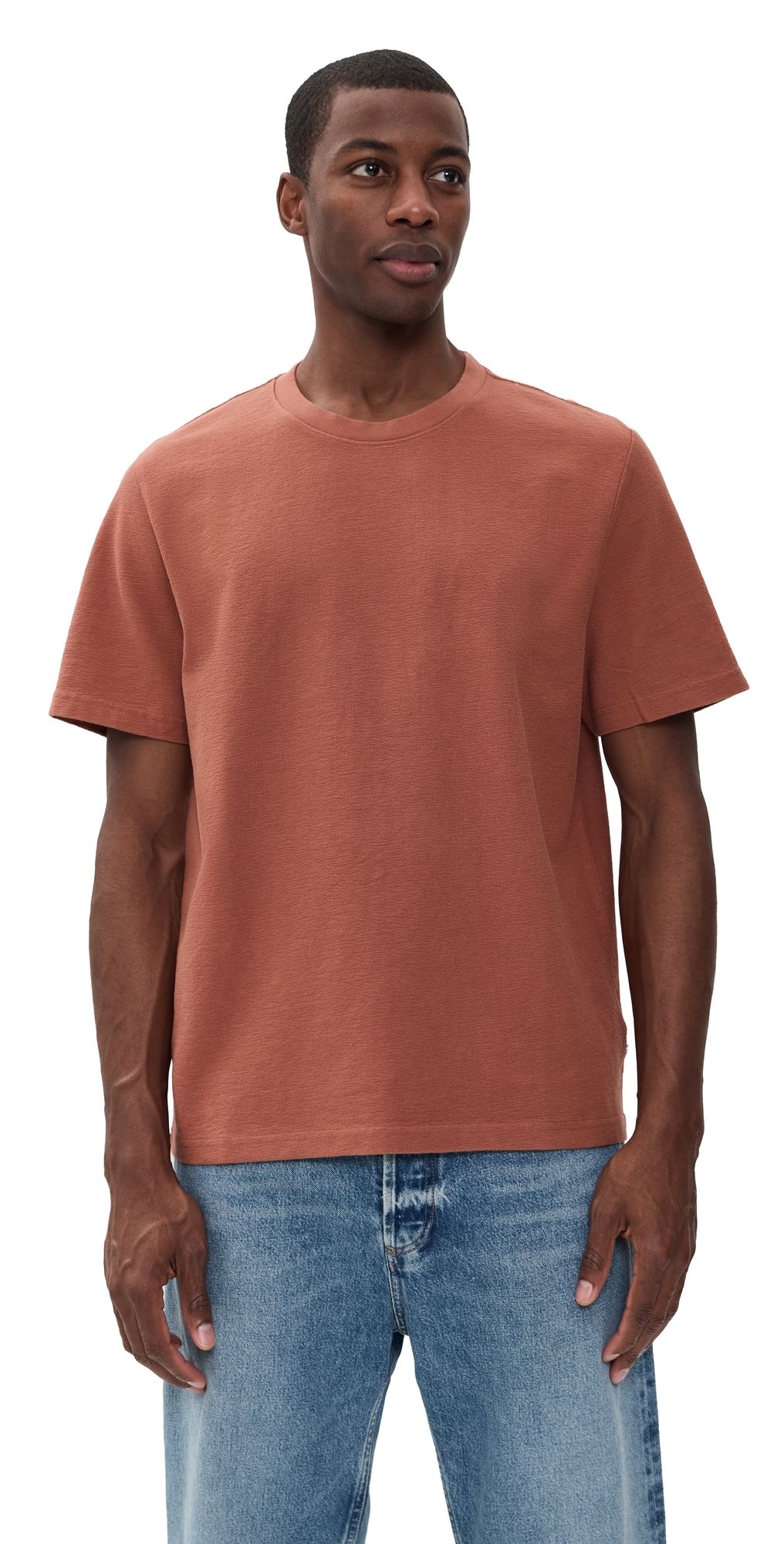 Wax London Dean Tee Rust M