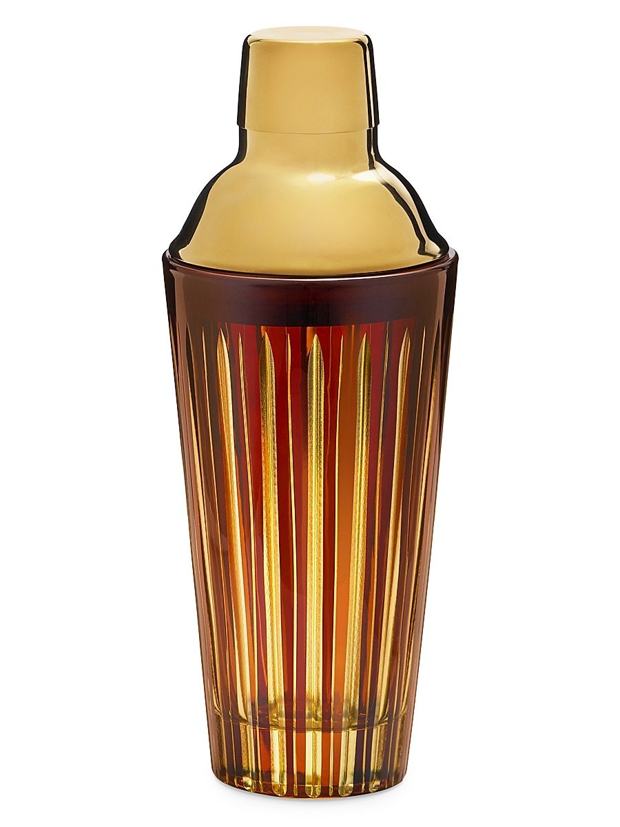 Prism Glass Shaker - Amber