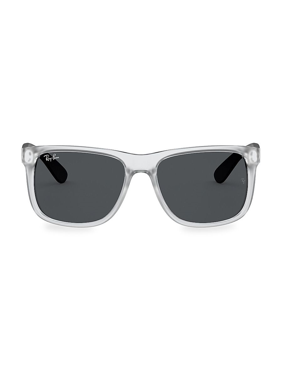 RB4165 55MM Square Sunglasses - Clear