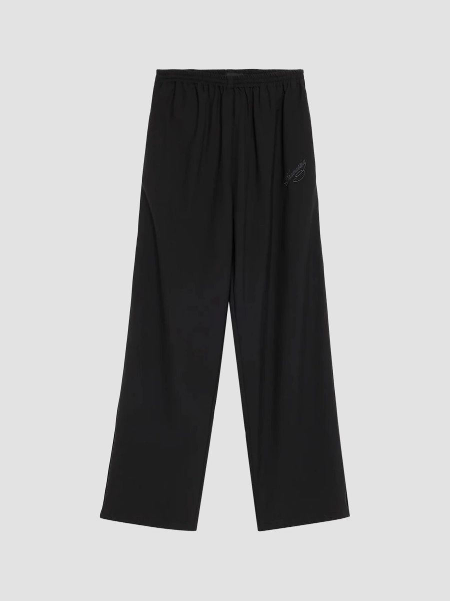 Willy Chavarria Men's Ruff Rider Track Pants - Black - Size XXL