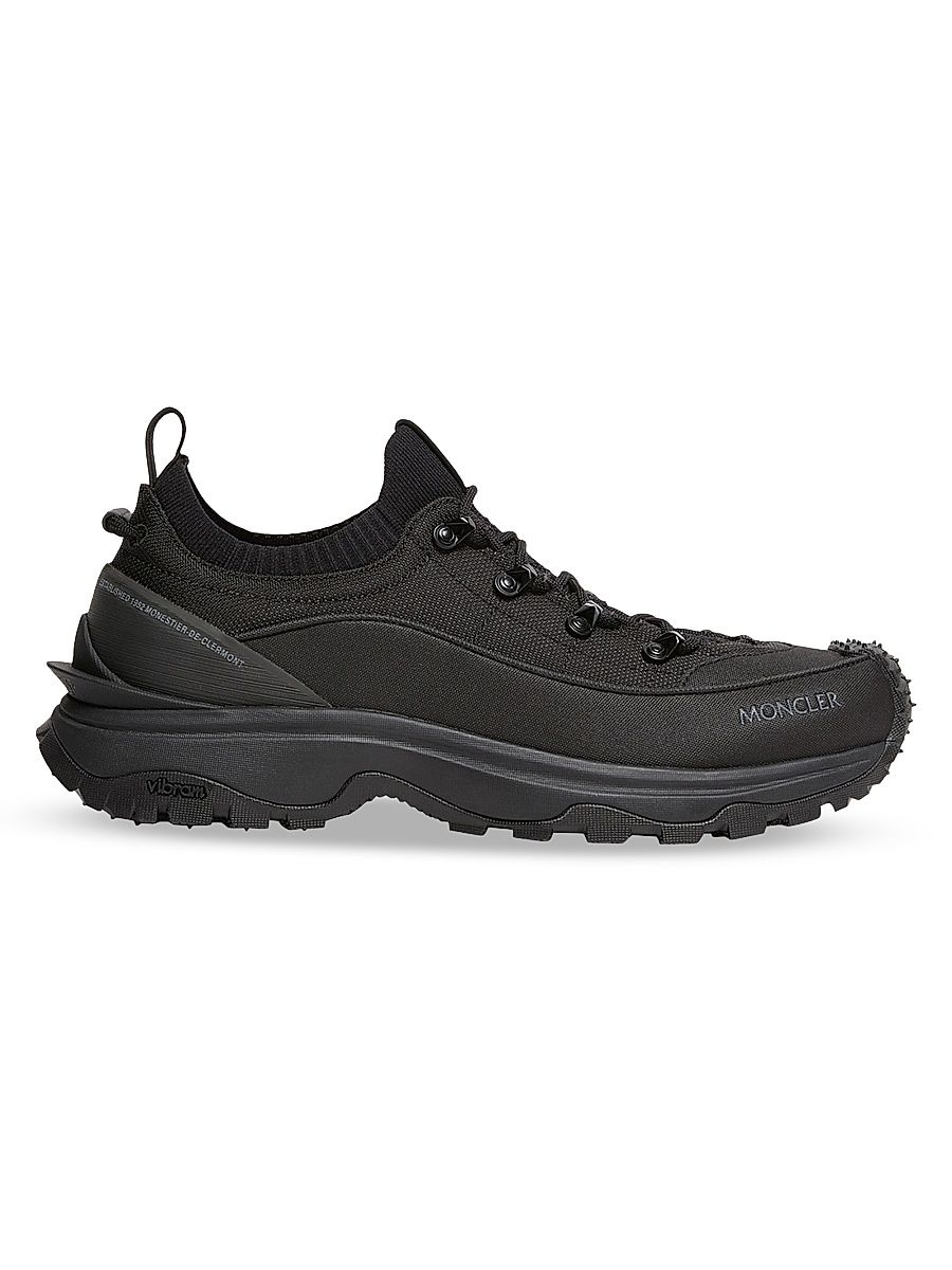 Men's Trailgrip Lite3 Sneakers in Nubuck & Suede - Black - Size 13