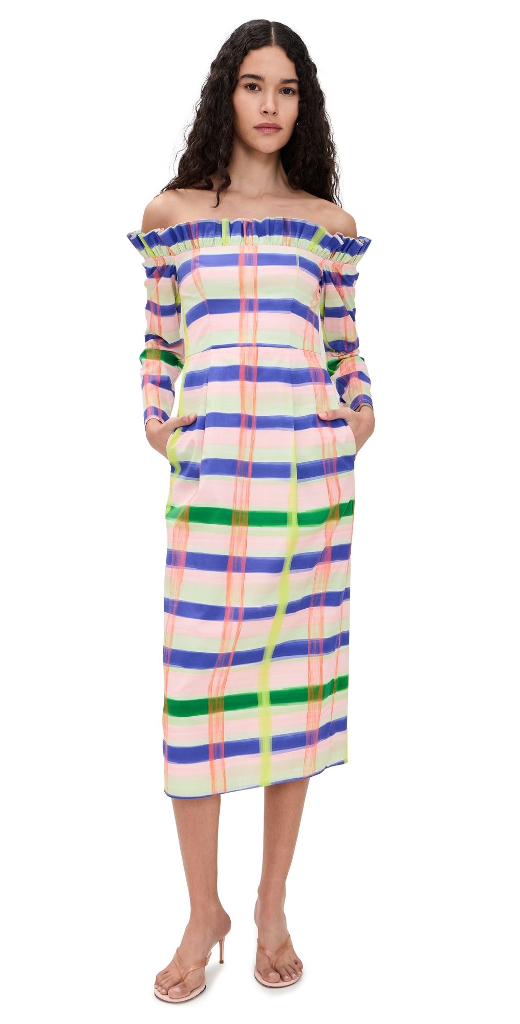 De Loreta Sara Dress Aqua L