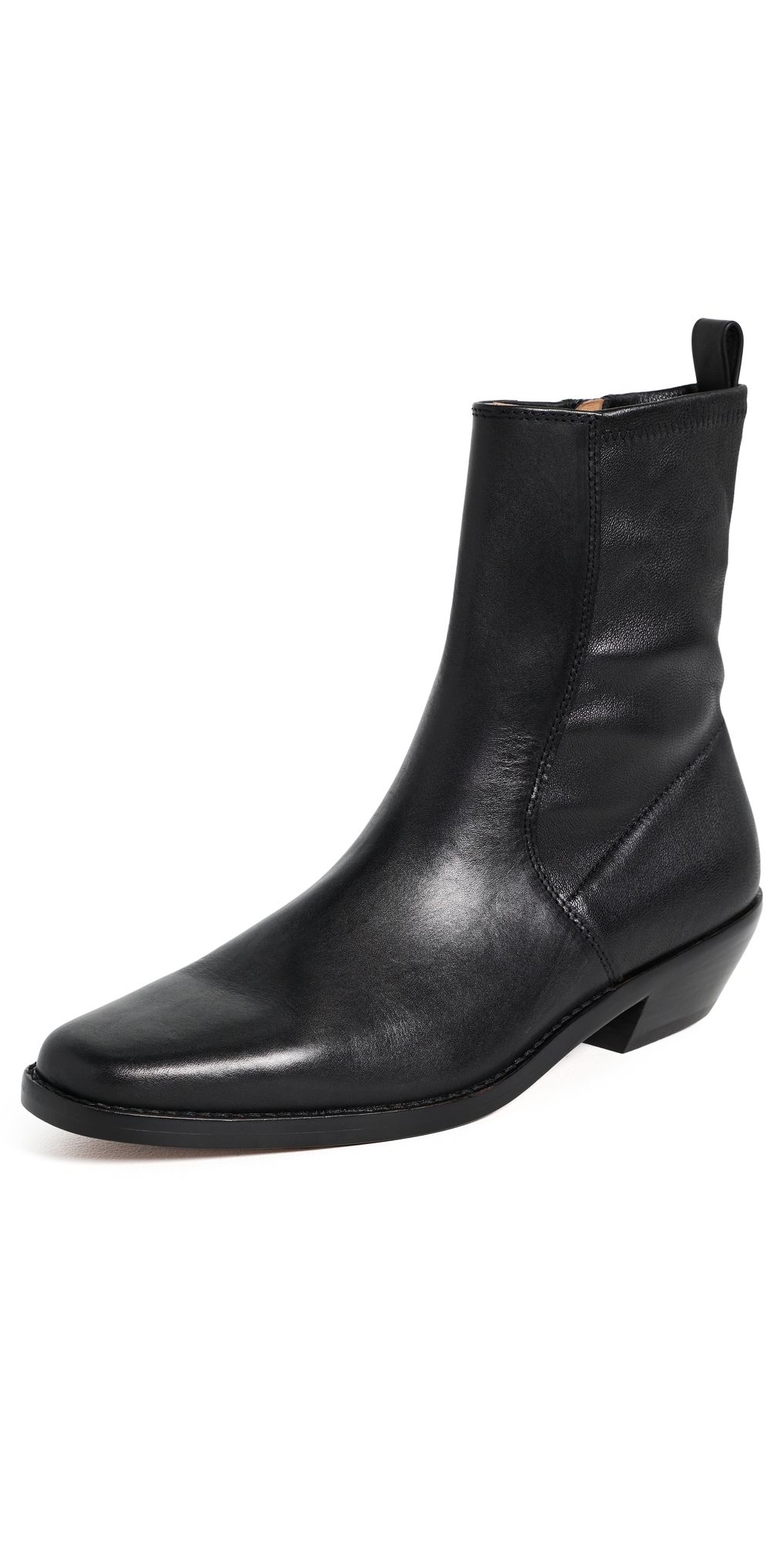 Madewell Idris Stretch Boots True Black 6.5