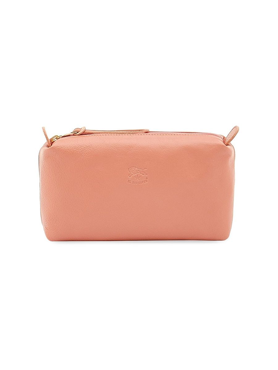 Women's Classic Pompelmo Logo-Embossed Leather Case - Pompelmo