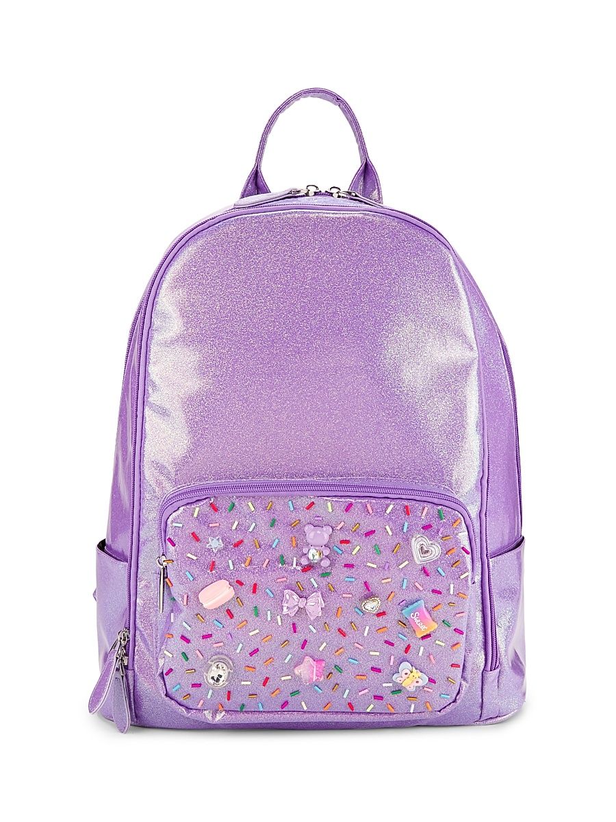 Girl's Galaxy Charm Sprinkle Backpack - Lavender