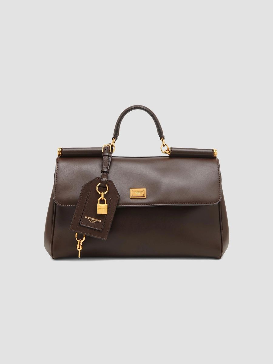 Dolce & Gabbana Women's My Sicily Top Handle Bag - Moro