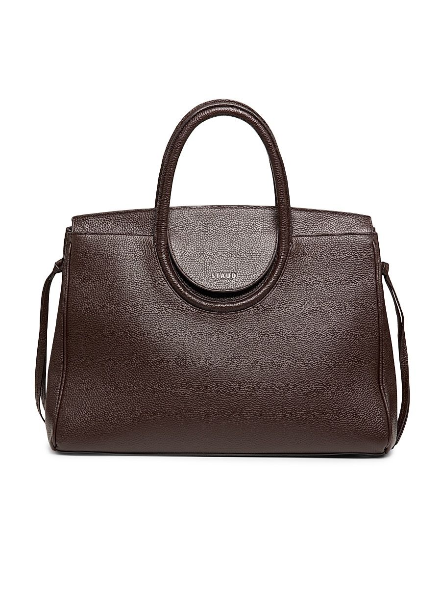 Women's Maude Leather Carryall Tote Bag - Espresso