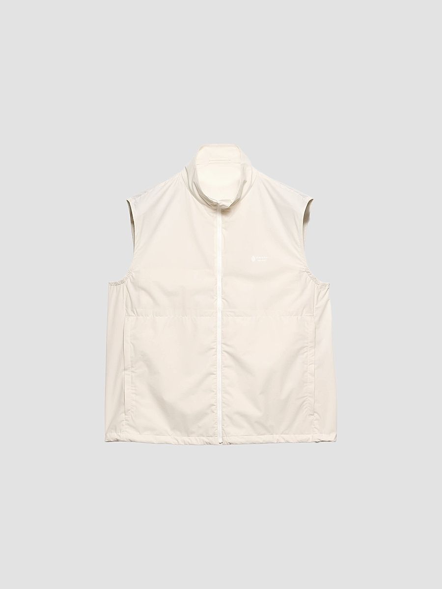 Prada Men's Re-Nylon Vest - Beige Khaki - Size Large