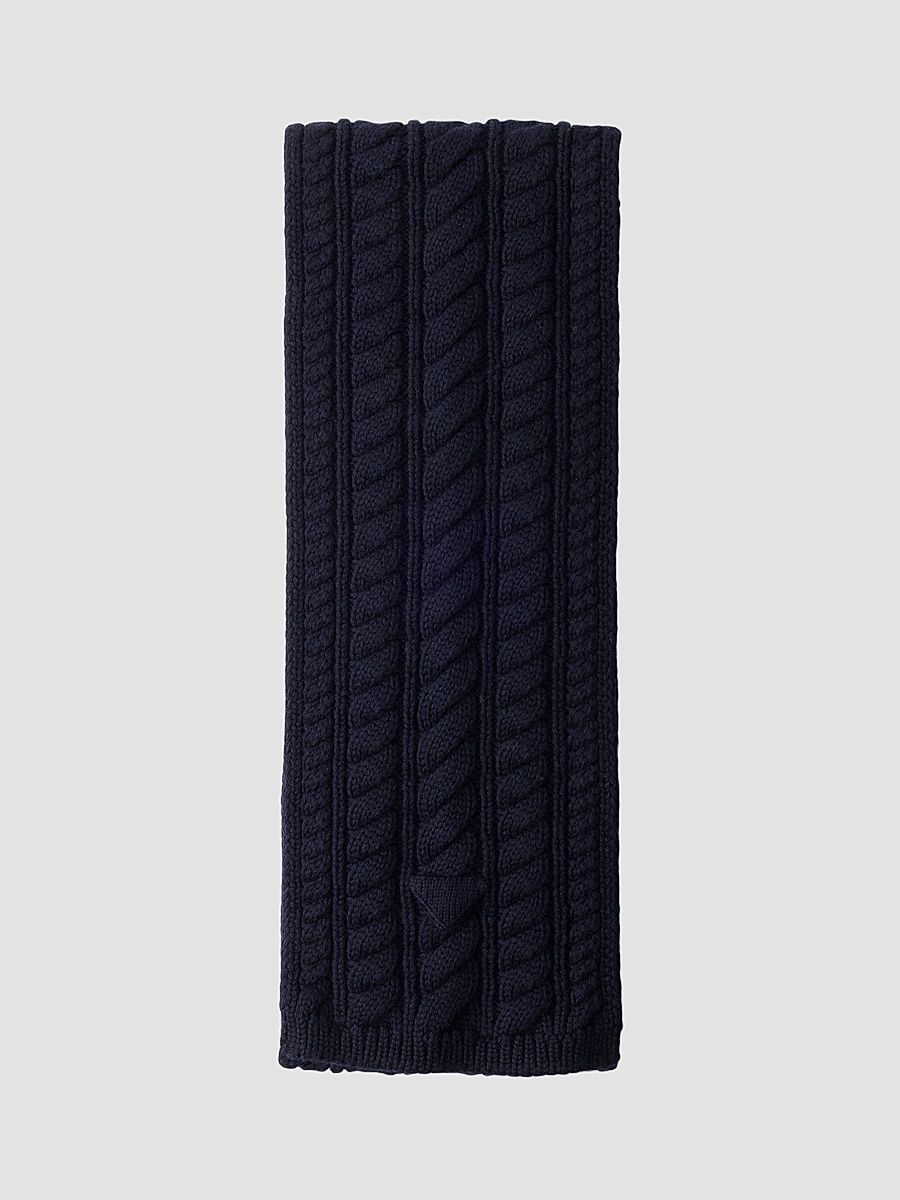 Women's Wool Scarf - Blue