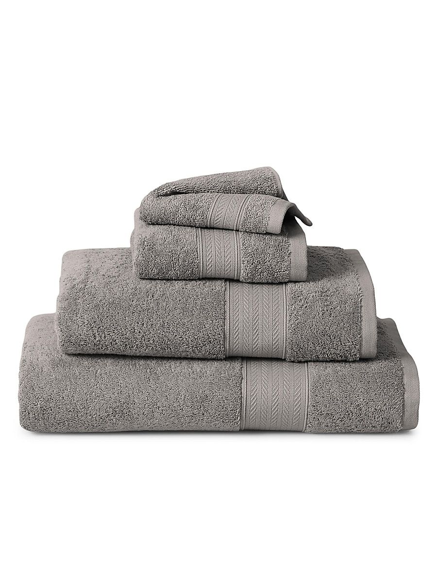 Cotton Dawson Hand Towels - Grey