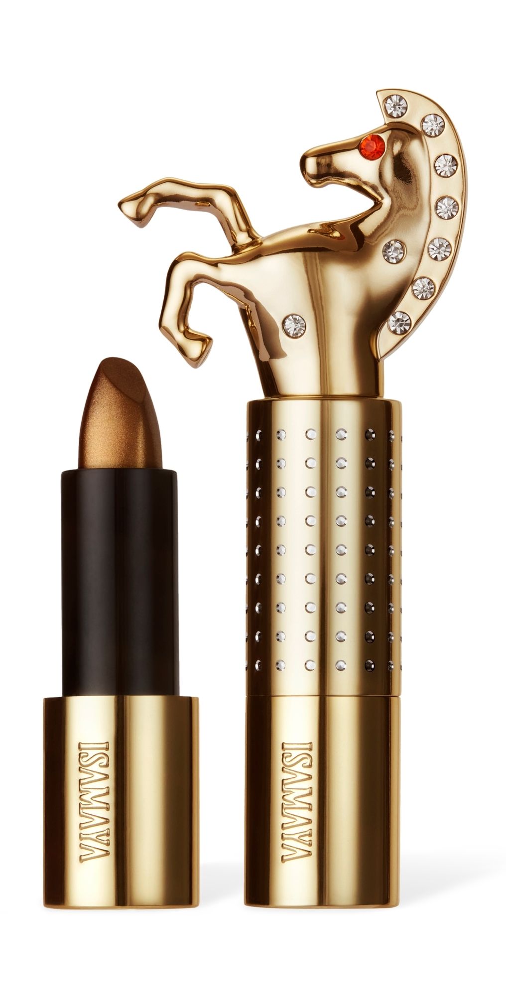 Isamaya Luckykiss Diamond Lip Glow Lipstick Bluff 0.11 fl oz. / 3.5 mL