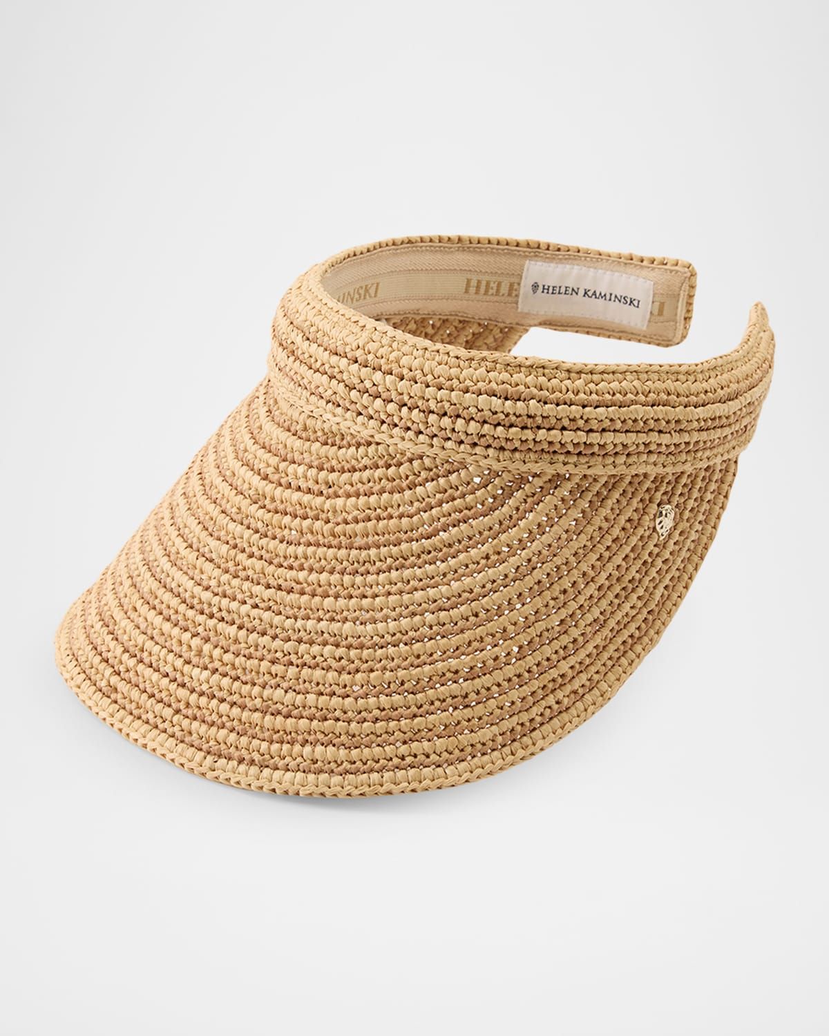 Sunlee Raffia Visor