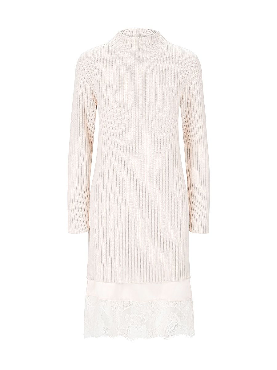 Women's Willow Layered Sweaterdress - Ecru - Size XL