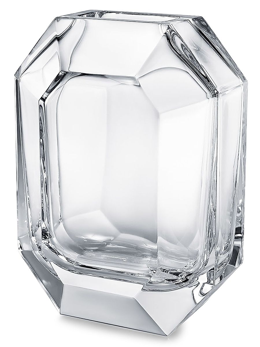 Octagone Crystal Vase