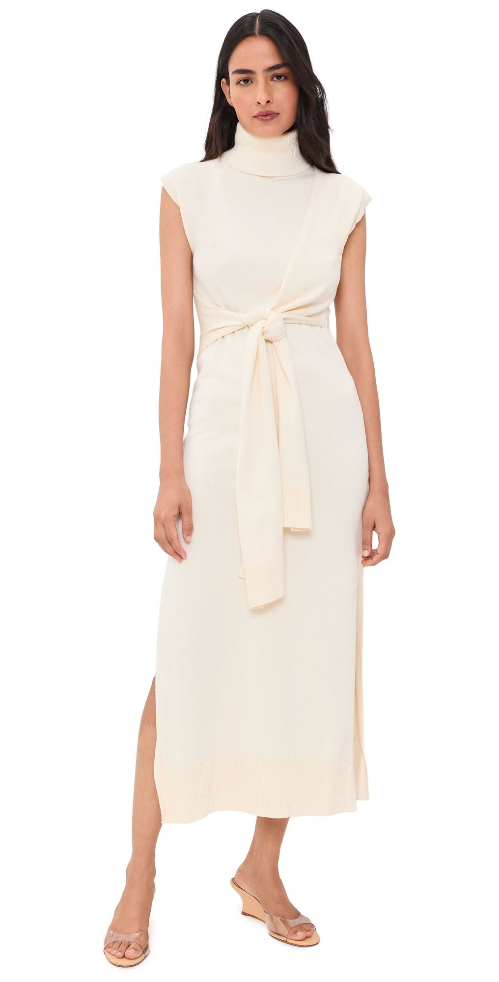 En Saison Bernadette Midi Dress Ivory M