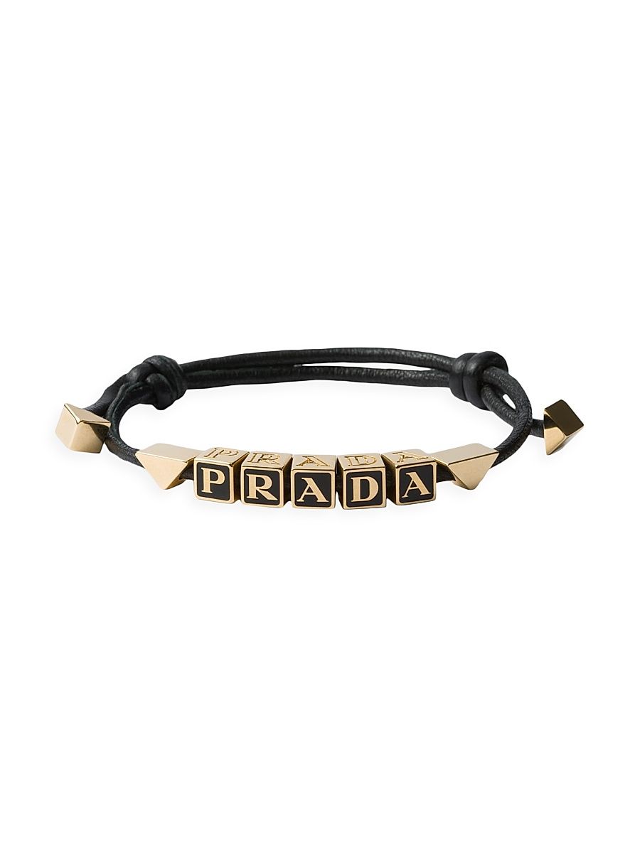 Women's Nappa Leather Bracelet - Black
