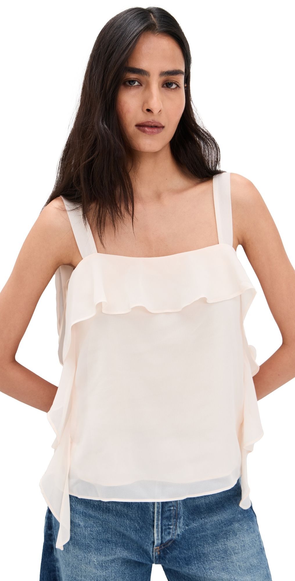 Amanda Uprichard Pinot Top Antique White L