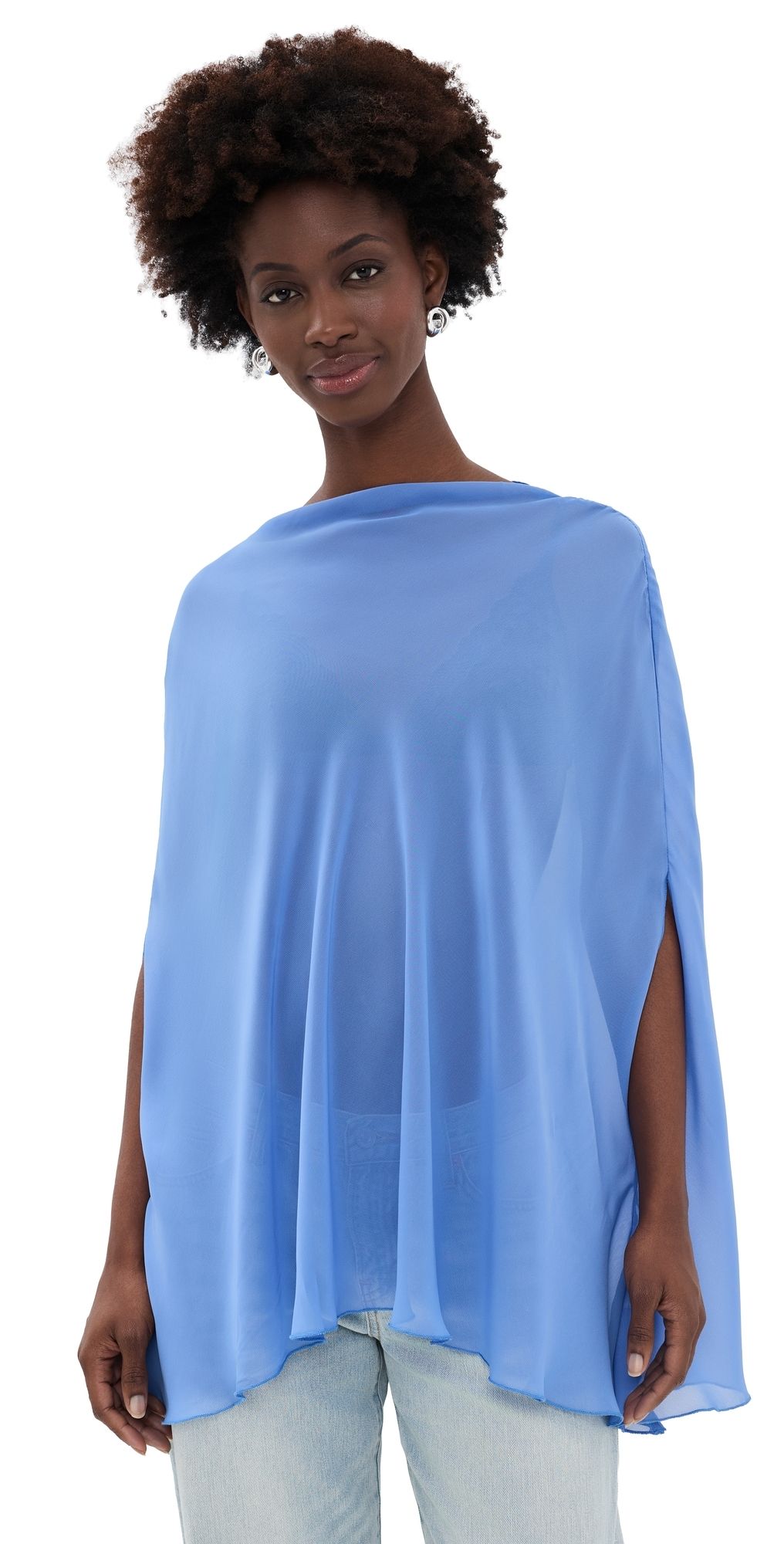 Lioness Aura Poncho Persian Jewel M