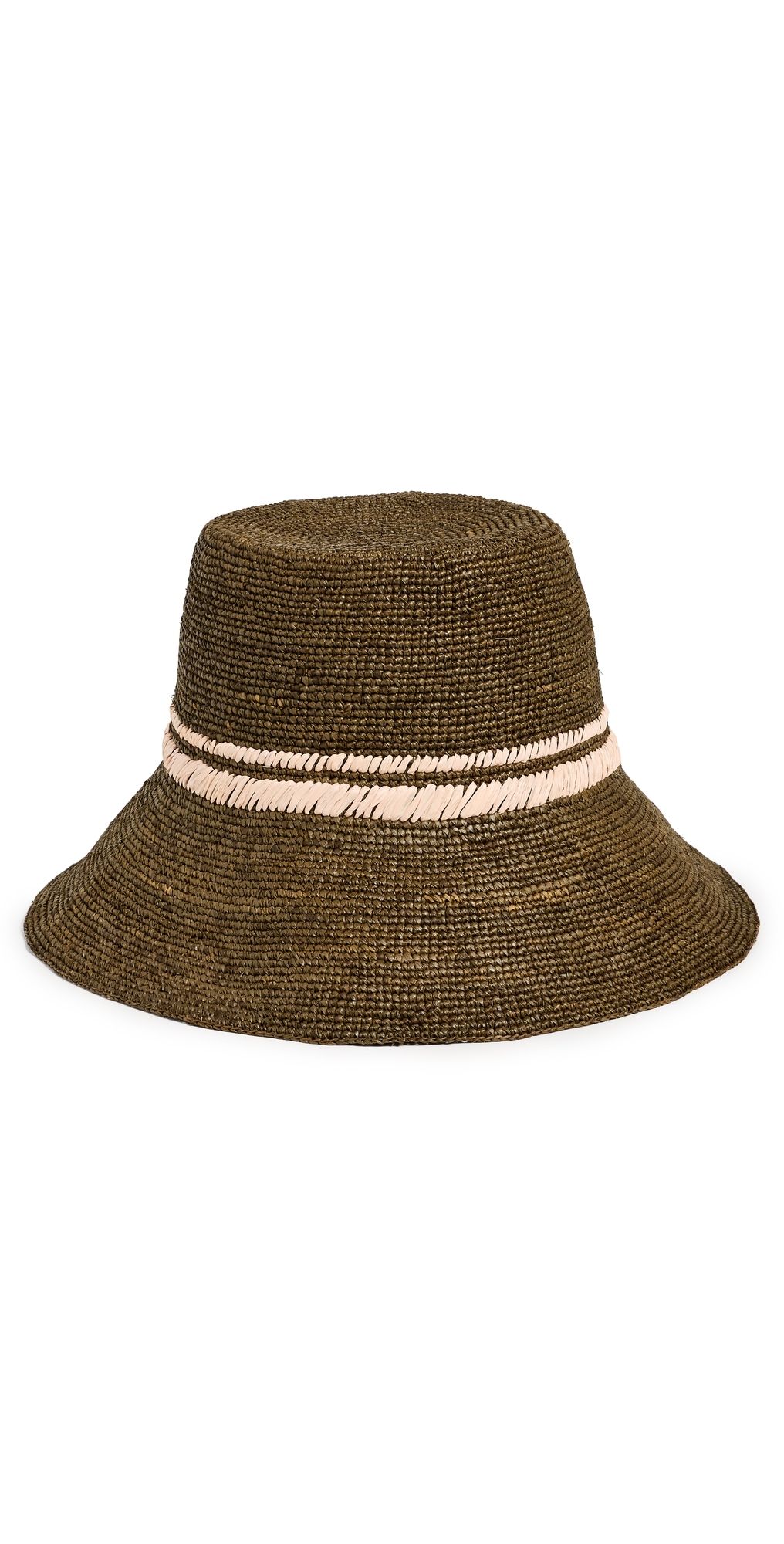 rag & bone Jade Rollable Bucket Hat Natural Sage M/L