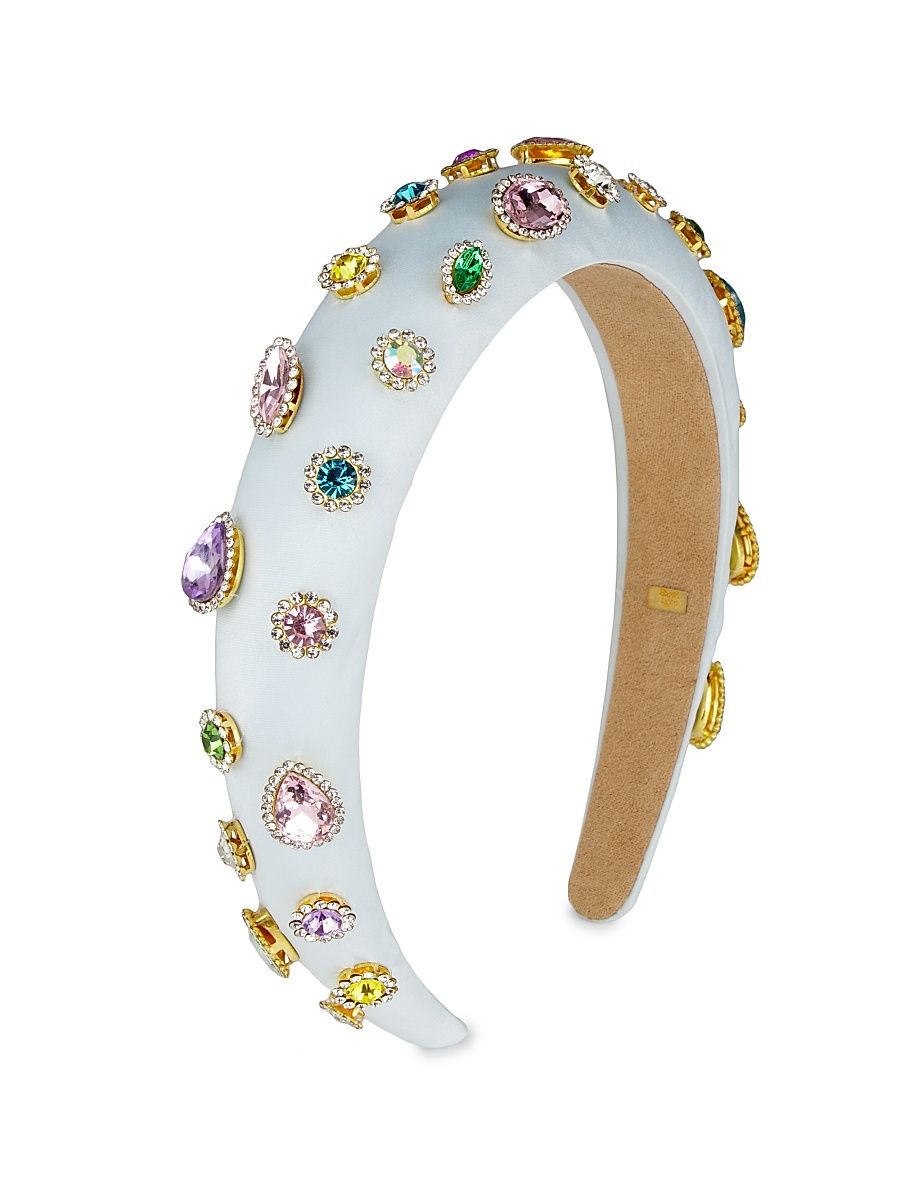 Girl's Jeweled Headband - Blue