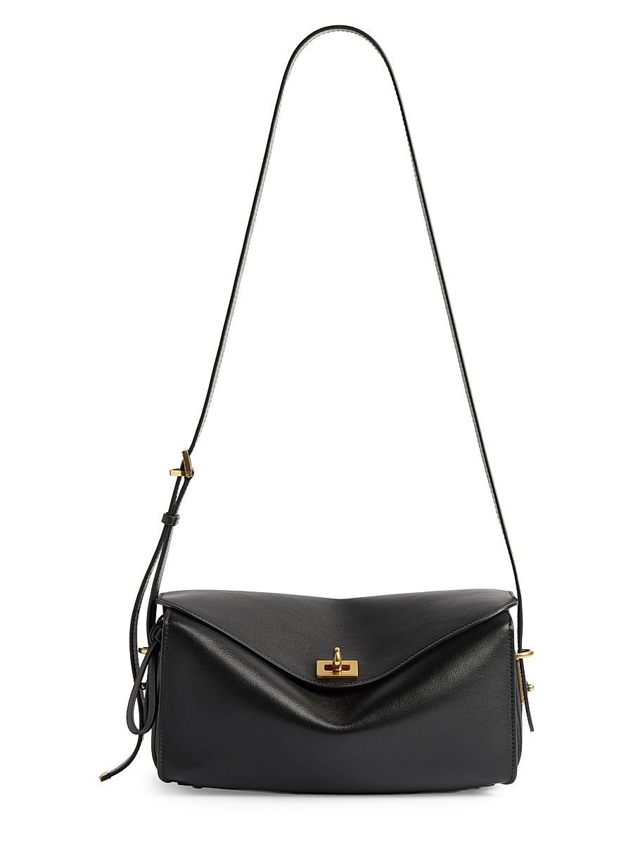 Women's Le 7 Medium Shoulder Bag - Black Muscade