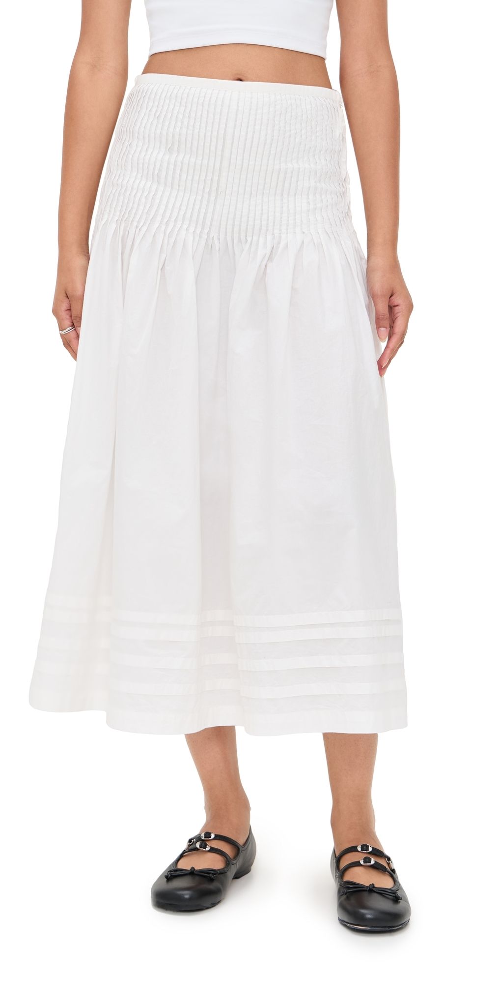 Ciao Lucia Rosa Skirt White 8