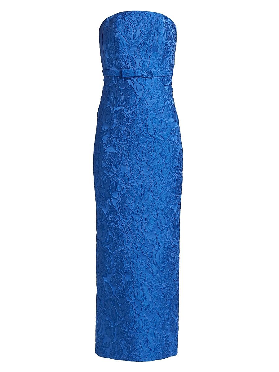 Women's Sophia Lace Strapless Gown - Moonbeam - Size 2