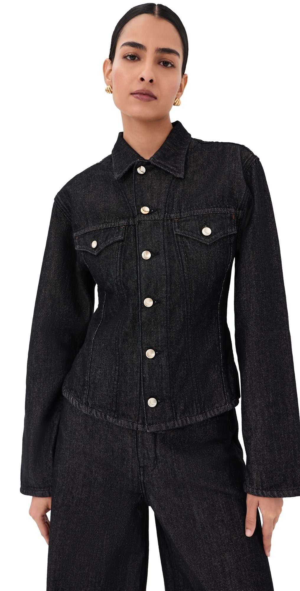 Ossou Palo Denim Jacket Ash Wash L