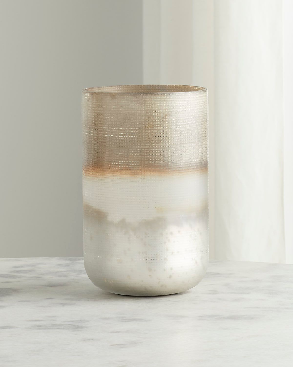 Small Seabrook Glass Vase - 10"