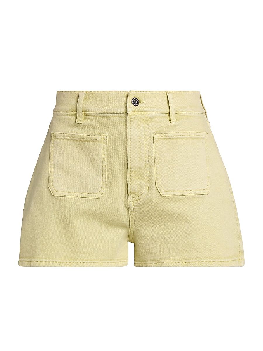 Women's Elijah Patch Pocket Shorts - Pistachio - Size 32