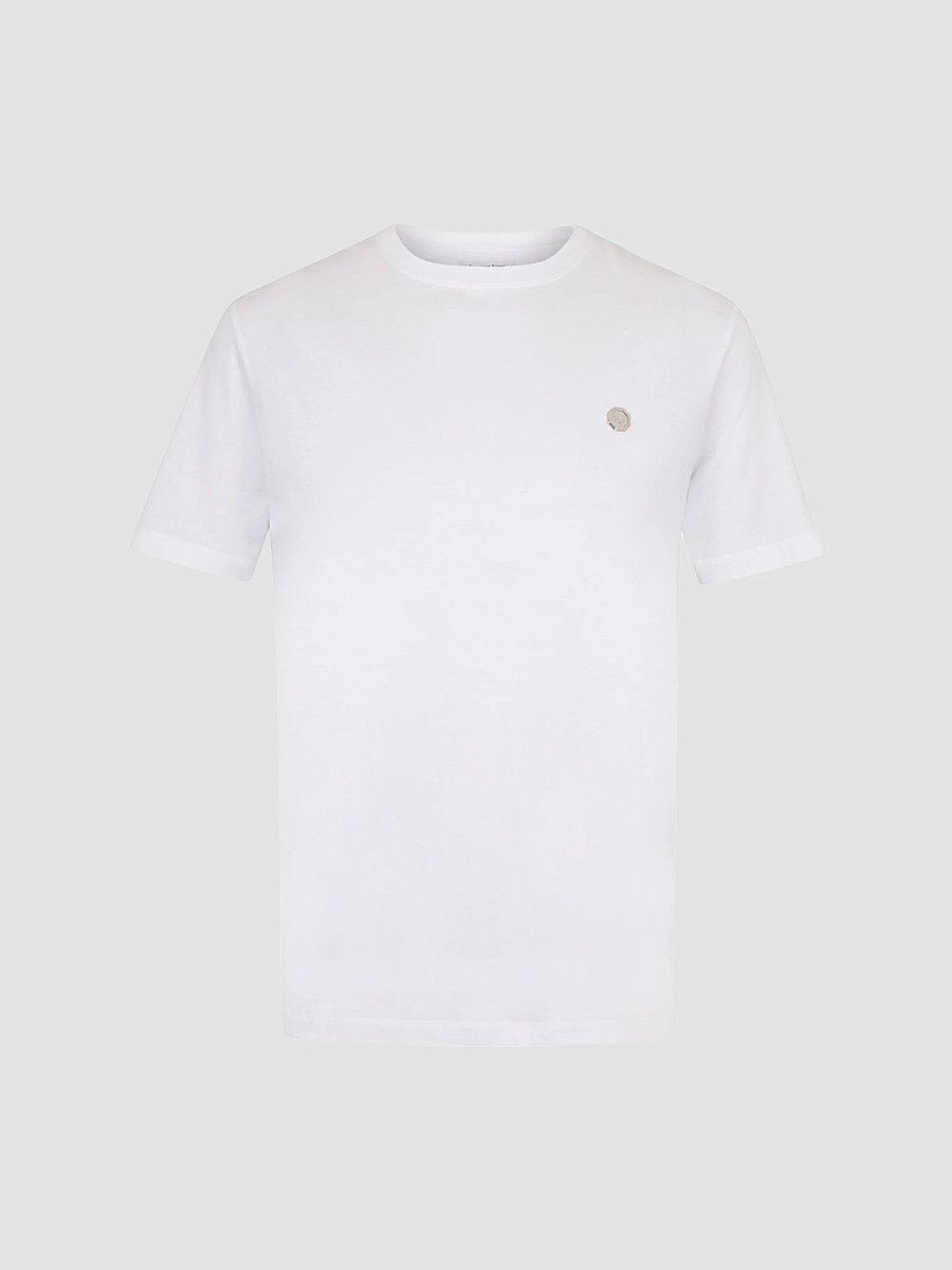 Stefano Ricci Men's Crewneck T-Shirt - White - Size XXL