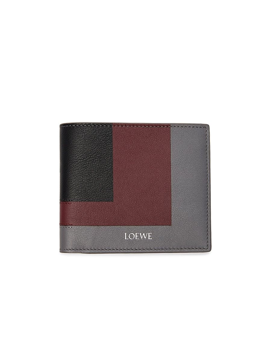 Men's Albers Leather Bifold Wallet - Ardesia Deep Ruby