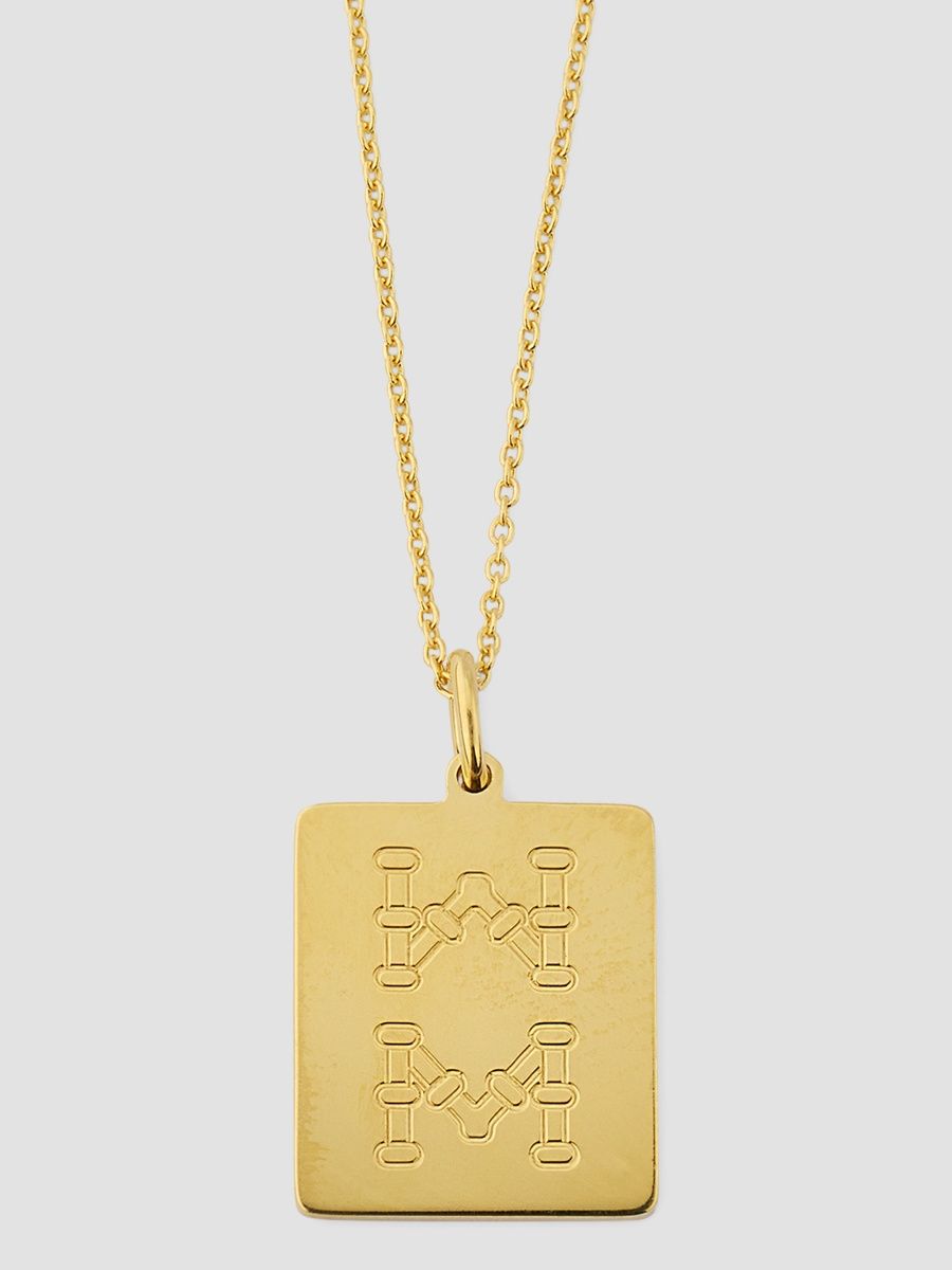 Roberto Coin Women's 18K Gold Mahjong Bamboo 8 Tile Necklace - Yellow Gold