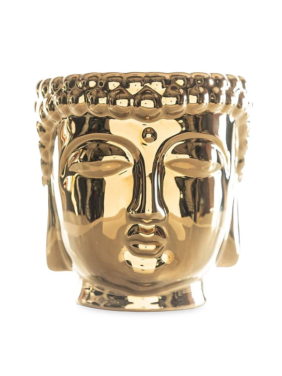 Buddha Palo Santo Scented Candle - Gold