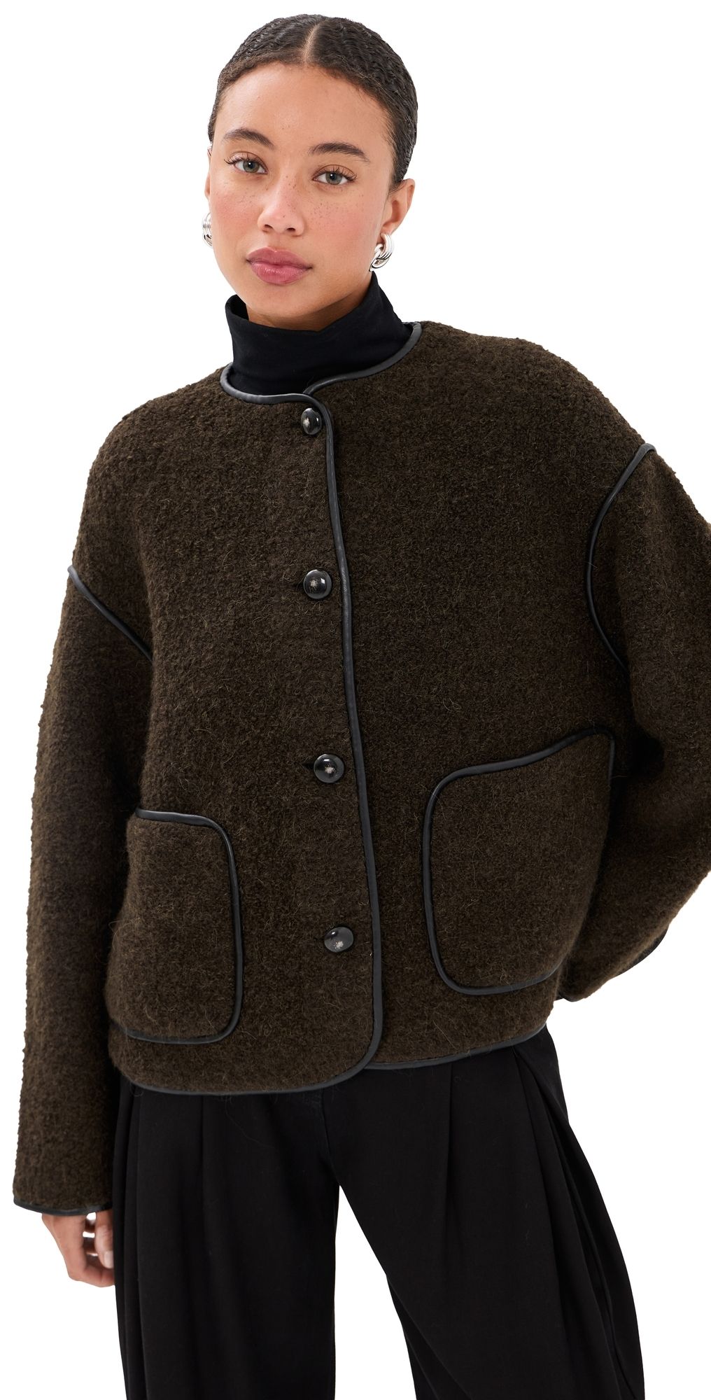 Altuzarra Irving Jacket Fudge M/L