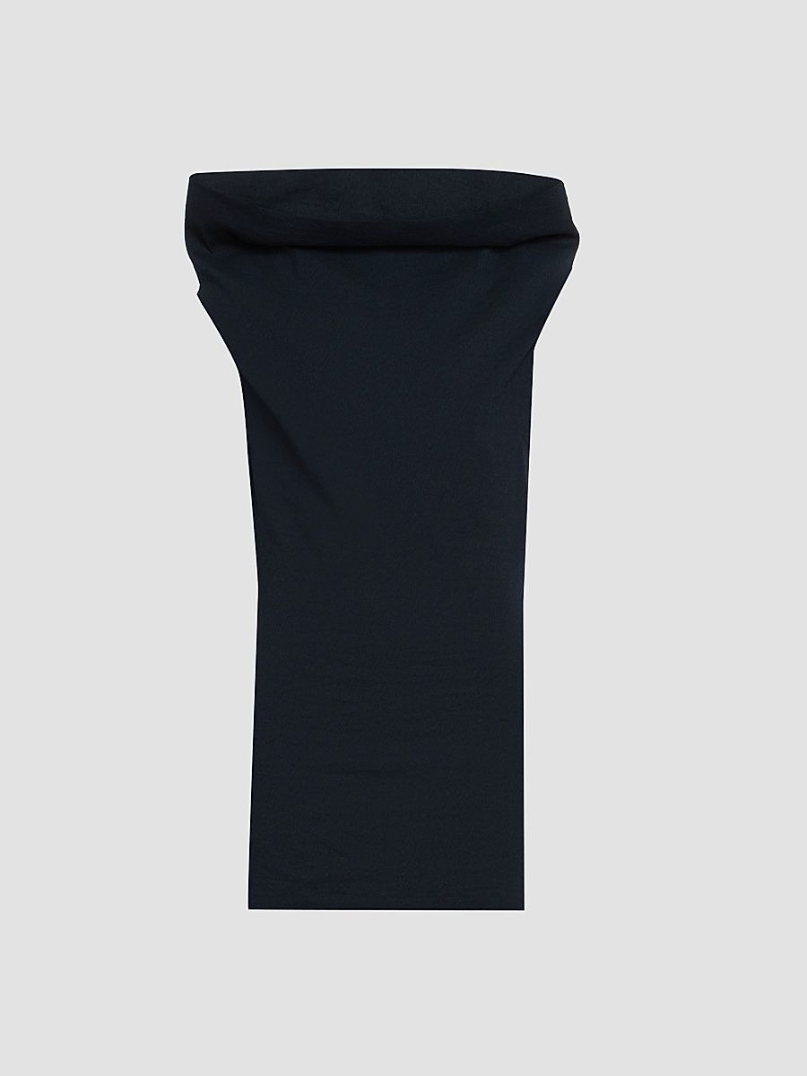Women's Allow Funnel Neck Shirt - Dark Navy - Size XS