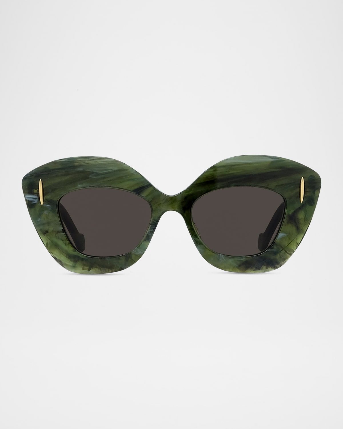 Anagram Acetate Butterfly Sunglasses