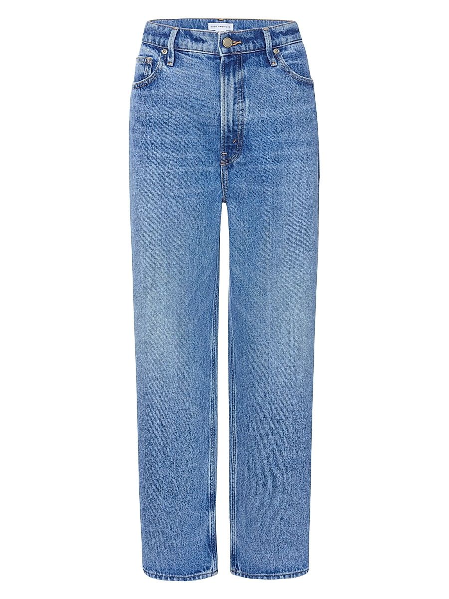 Women's Good Standard Straight-Leg Jeans - Indigo - Size 6