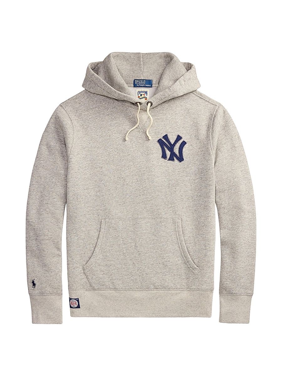 Men's Yankees Vintage Fleece Hoodie - Loft Heather - Size XXL