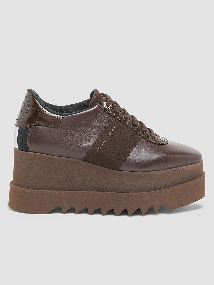 Women's Sneakelyse Platform Sneakers - Coffee - Size 10