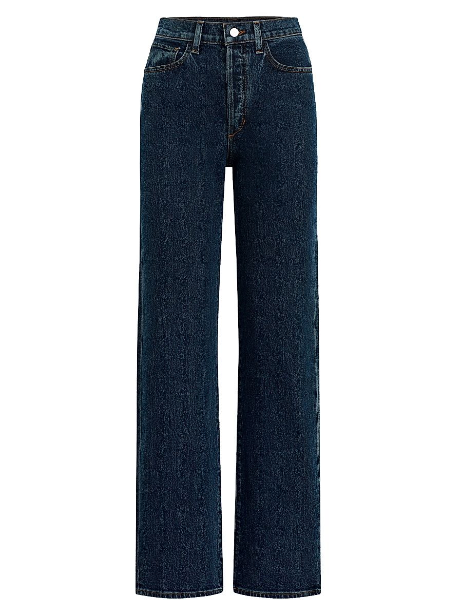 Women's The Margot High-Rise Straight-Leg Jeans - First Step - Size 31